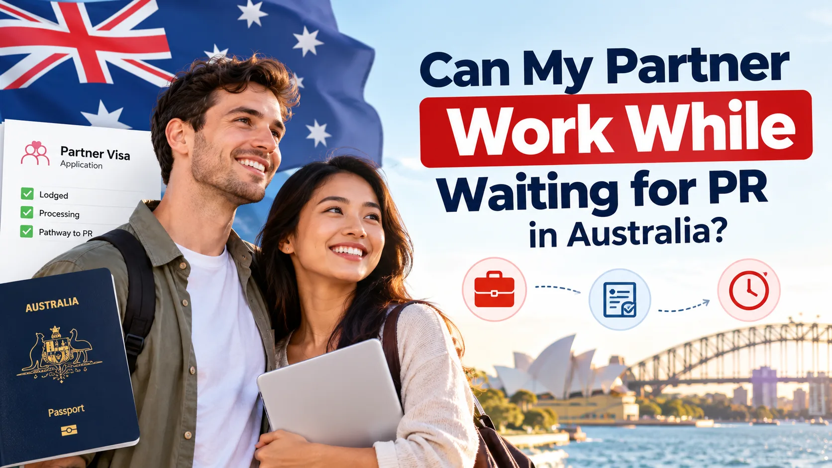 Can My Partner Work While Waiting for PR in Australia?